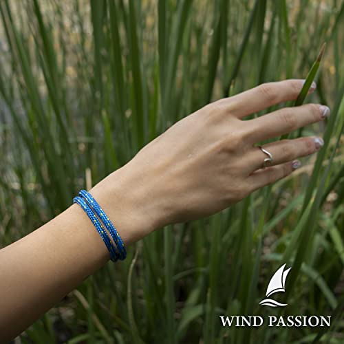Wind Passion - Rope Bracelet For Men - Bracelet For Women - Adjustable String Bracelet For Men - Sailors Knot Ripcord Bracelet - Nautical Mens Wrist Bracelet - Sturdy & Waterproof Paracord Bracelet #TOP5