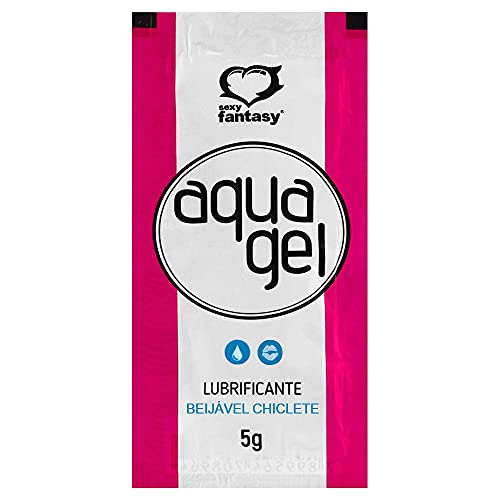 Sache Aqua Gel Lubrificante Beijavel 5g Chiclete
