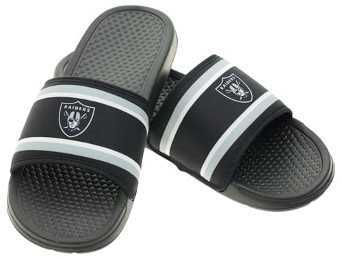 FOCO NFL LAS VEGAS RAIDERS SMU 2024 PRINTED SLIDE - MENS LARGE