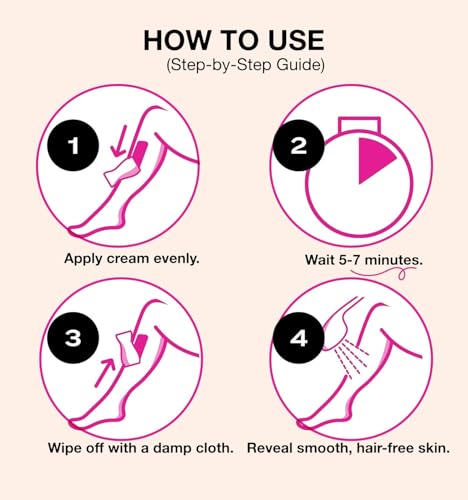 Image of Intimate Hair Removal Cream for Women: Effective Painless Flawless Depilatory Cream for arms legs chest and Pubic Area - Suitable for All Skin Types 120ml