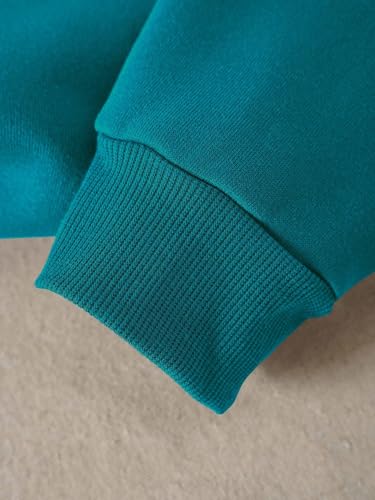Image of SXV STYLE Solid Plain Unisex Cotton Oversized Baggy Sweatshirt