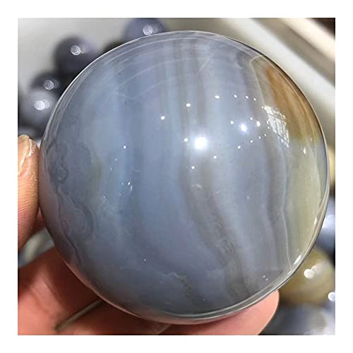 Sphère d'agate naturelle d'exception pour collectionneur de cristaux