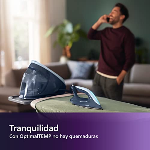 Miniatura 5 de Philips Perfectcare Serie 7000 Generador De Vapor - 2100 W, Salida De Vapor De 600 G, 8,0 Bares De Presión, Tecnología Optimaltemp, Depósito De 1,8 L, Azúl Marino Azúl Oscuro Psg7030 20