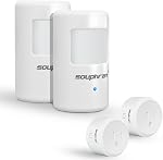 Plug-in Wireless Motion Activated Light Control, No Wiring, Adjustable Detection Range, Always-on Timer and Light Sensor, Motion Detector and Plug Set, 2 Pack