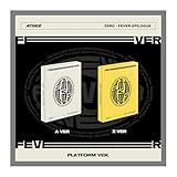 ATEEZ ATZ Zero : Fever Epilogue EP Mini Album Platform 2 Version Set(A+Z) Case+1p Qrmini Card+1p PhotoCard A+1p PhotoCard Z+9p Image Card+Tracking Sealed
