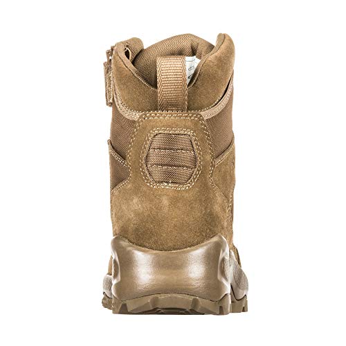 Image of 5.11 Tactical Men's A.T.A.C. 2.0 6 inch Side Zip Desert, Ortholite Achilles Cuff, Style 12395