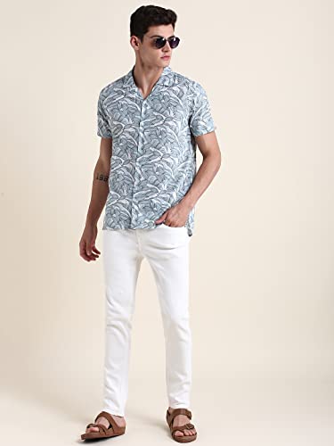 Image of Dennis Lingo Men's Cotton Slim Fit Casual Shirt