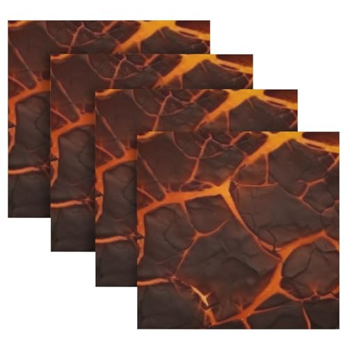 Servilletas de tela cuadradas 50.5x50.5 cm, pack de 6 miniatura 5
