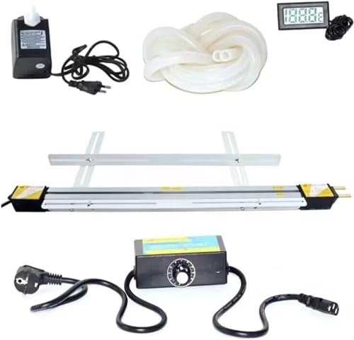 Dobladora de acrílico para doblar placas de plástico en caliente, versión de soporte de alta eficiencia (tamaño: 1250 mm)