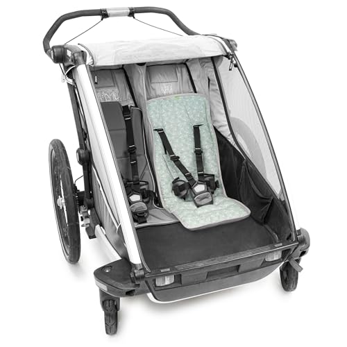 Liebes von priebes Falko Coolair Funktionssitzauflage für Fahrradanhänger Kinderanhänger/Universal Sitzauflage Stützkissen Komfort Sitzpolster/Sitzverkleinerer mit atmungsaktivem Material