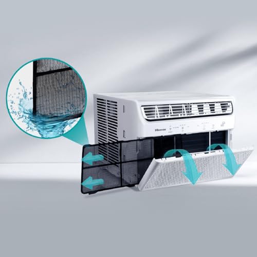 Ar Condicionado Janela Eletrônico Hisense com Wi-Fi 7.500 BTUs Frio R-32 AW-08CWBRVGU02 – 127V