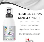 PLUS 70% Alcohol Foam Hand Sanitizer | Moisturizing Fragrance Free & Dye Free | 550mL