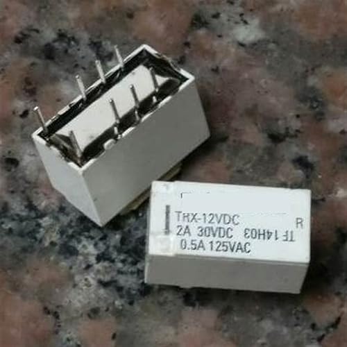 Relé electromecánico TRX-24VDC de 8 pines tipo TX2-24V-2A para proyectos de automatización 2