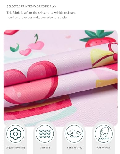 Image of Kousenpu Scrub Caps for Women, Adjustable Women's Surgical Cap with Buttons, Breathable Cute Design for Nurses and Doctors