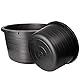 Kreuwel ECO Mörtelkübel Schwarz 65L