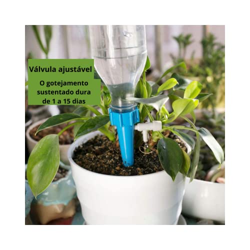 GOTEJADOR DE PLASTICO PARA PLANTAS KIT C/4