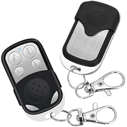 Persianas Para Garage Mando Garaje Universal, Bayseun 2 Piezas Mando de Garaje a Distancia Compatible Frecuencias 433 hasta 868MHz, Control Remoto Inalámbrico Automático para Puerta de Garaje Universal