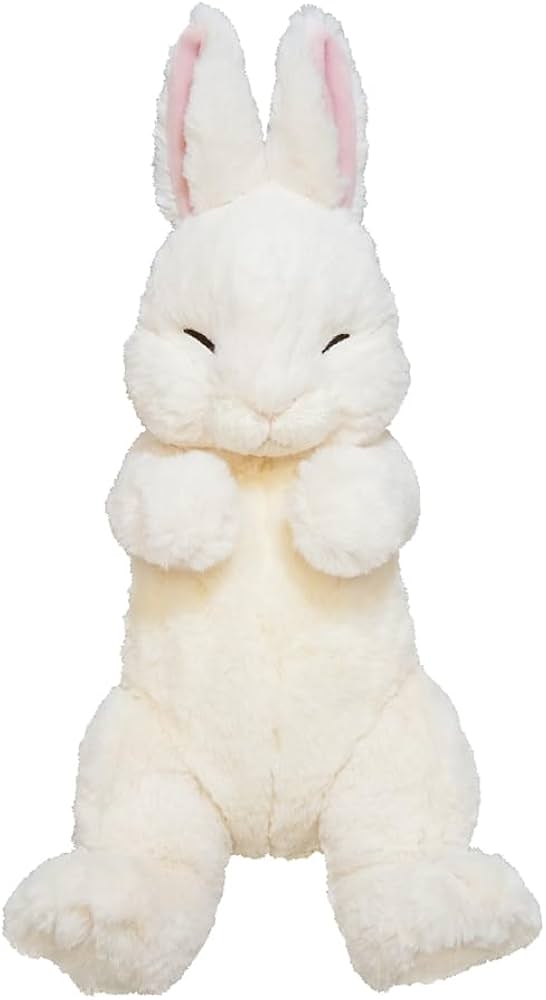 Amazon.co.jp: サンレモン ひざうさぎ すやすや WH 17×14×36cm Amazon.co.jp: サンレモン ひざうさぎ すやすや WH 17×14×36cm