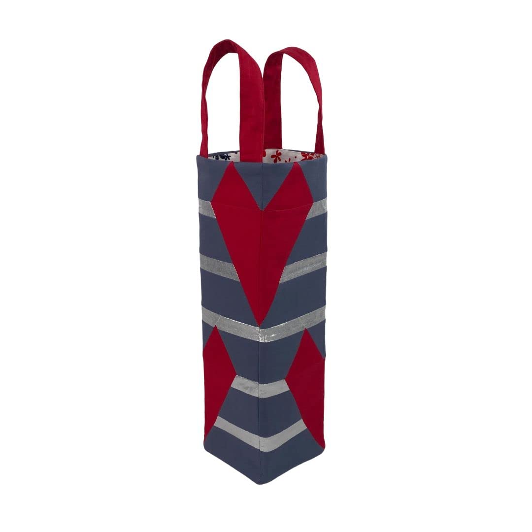 Fabric Wine Bags.Gift for Fathers/Grandfather.Best Gift Packaging for all types of Spirits-Birthdays,Anniversaries,Holidays.Handcrafted.Reusable,as HomeDecor.Yin & Yang Shimmering Quartets (B0BTM7KMJW) Amazon Price History, Amazon Price Tracker