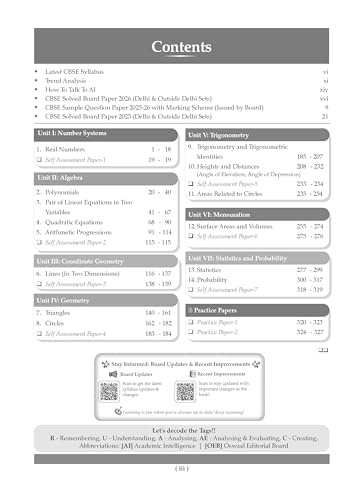Image of Oswaal CBSE Class 10 Mathematics Basic Question Bank | Chapter & Topic-wise Solved Papers (2017-2026) | Based on Syllabus (April 2026) | Includes 2026 Papers | For 2027 Exam