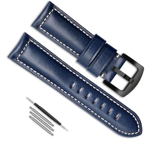 Bande de montre en cuir 24mm et 22mm pour accessoires PAM111