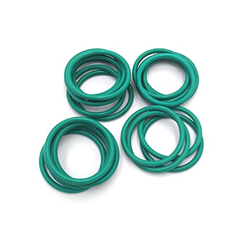 100pcs Tamaño: 42 * 34 * 4mm FKM O Ring del sello de aceite Gasket, Como se muestra Cover