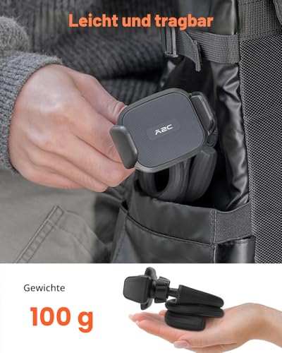 A2C Flexibler Handyhalter für Fitnessstudio, Laufband, Peloton, Kinderwagen, Einkaufswagen, Schreibtisch, Tragbarer Schwanenhals 42 cm Langer Arm Handyhalter für 4,7\-6,9\ Smartphones