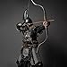 PHYNEDI Armor Tactical Equipment Shoulder Pauldron Armor Skirt Crotch Protector Guards, Medieval Warrior Knight Samurai Combat Protector Defense Gear Cosplay Full Set