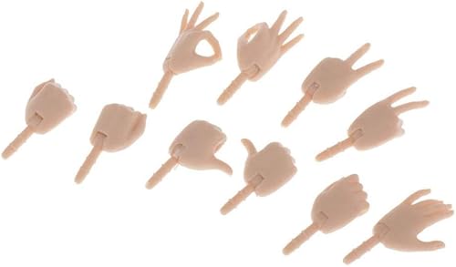 Miniatura 6 de harayaa Modelo de manos móviles de 16 muñecas para muñecas de bricolaje