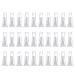 sansheng30PCS Empty Tubes Lip empty lip gloss containers for Lip Gloss Balm Cosmetic， Mini Containers Empty(8ml)