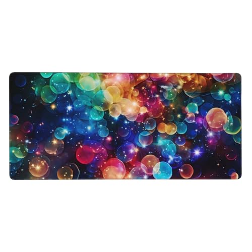 Tapis de souris XXL de jeu résistant à l'effilochage pour clavier et pc