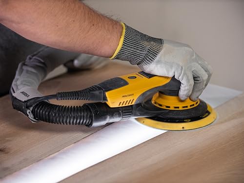 Mirka Galaxy Epoxid Schleifpapier 150mm Klett Korn 80 zum Schleifen von Epoxidharz, Holz, Epoxy, Rivertable / 50 Stk Schleifscheiben