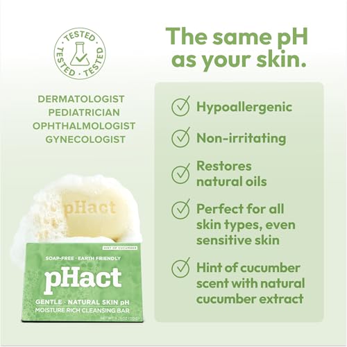 Image of ANDREW LESSMAN ProCaps pHact Cucumber Cleansing Bar 4.25 oz (6 Pack)