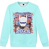 mdmlk cro cronicles 2025 sweatshirts maniche lunghe stampa moda poliestere unisex,blu,xl