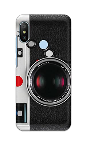 Image of Printed Hard Back Cover Case for Mi A2 Back Cover (Vintage Camera) -702
