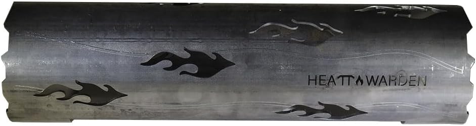 Heat Warden Set of Three Medium Steel Fire Logs