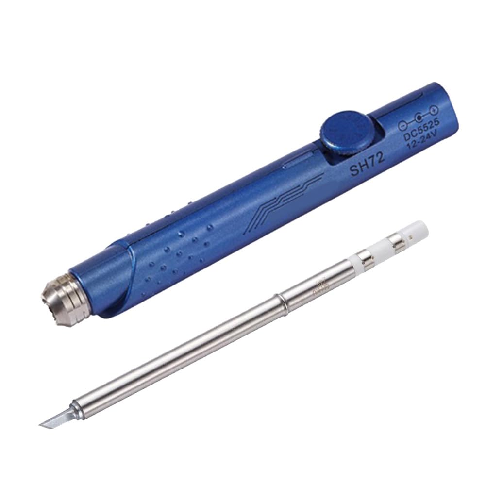 Littimoon SH72 Soldering Iron 65W 12-24V 220-400℃ Adjustable Temperature SH72 KU Welding Tool Not T12 A