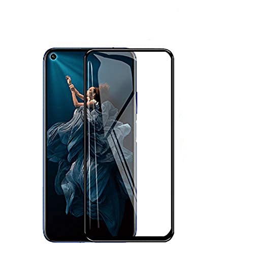 Huawei Nova 5T tB yCOKOVIzt@[EFC Nova 5T KXtB 3DȖʕیKX Sʕی Ɏqfލ̗p 9Hdx ɔ0.26mm CAh~ Rz ߗ Uh~ ()