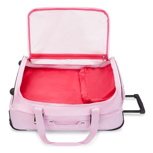 Miniatura 4 de Kipling Teagan M Bolsa De Viaje Mediana Con Ruedas, Vertical, Blooming Pink Rosa