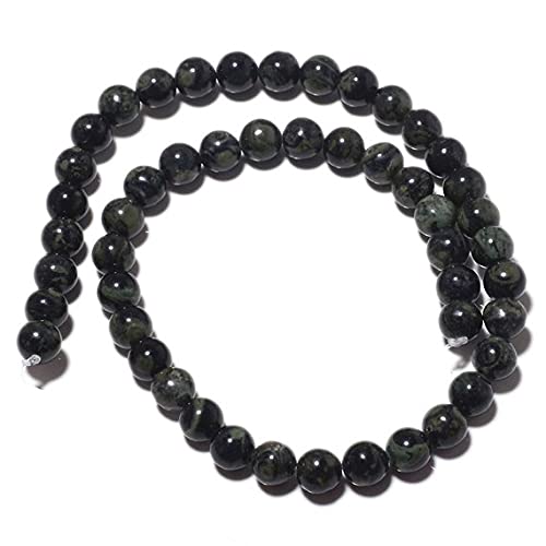 Perles Star Galaxy Jasper rondes de 8mm en pierre naturelle polie