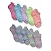 Hanes Girls Fit Heel Shield And No Show Socks, 6-pair Packs Comfort, Assorted, Small US
