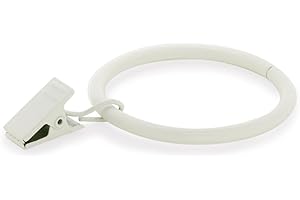 Ivilon Drapery Curtain Clip Rings - Simple yet Aesthetic Home Décor