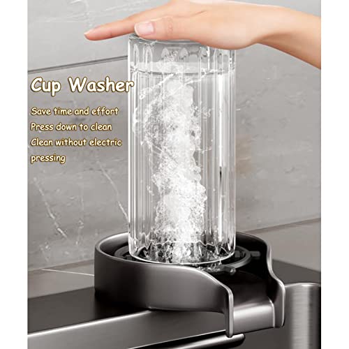 Fregadero de cocina antical acero inoxidable 304 con cascada contra salpicaduras 5