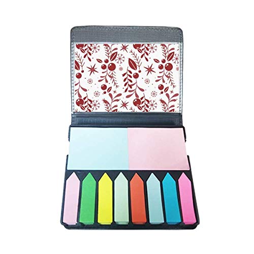 Boîte de marque-page Noël rouge et blanc cadeau parfait pour les lecteurs passionnés