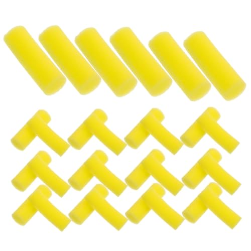 Lnhgh Paño de esponja para adhesivos a base de agua, juego de cepillos de esponja para raqueta de pong, 30 paños de esponja suaves, pincel adhesivo para tenis de mesa para entusiastas del tenis