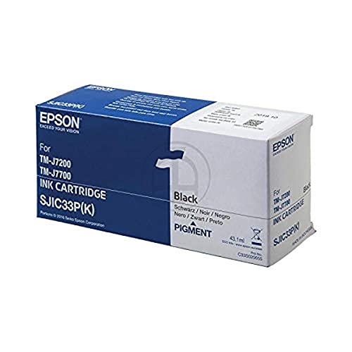 Encre Epson Noir SJIC33P L pour imprimer des documents de texte nets