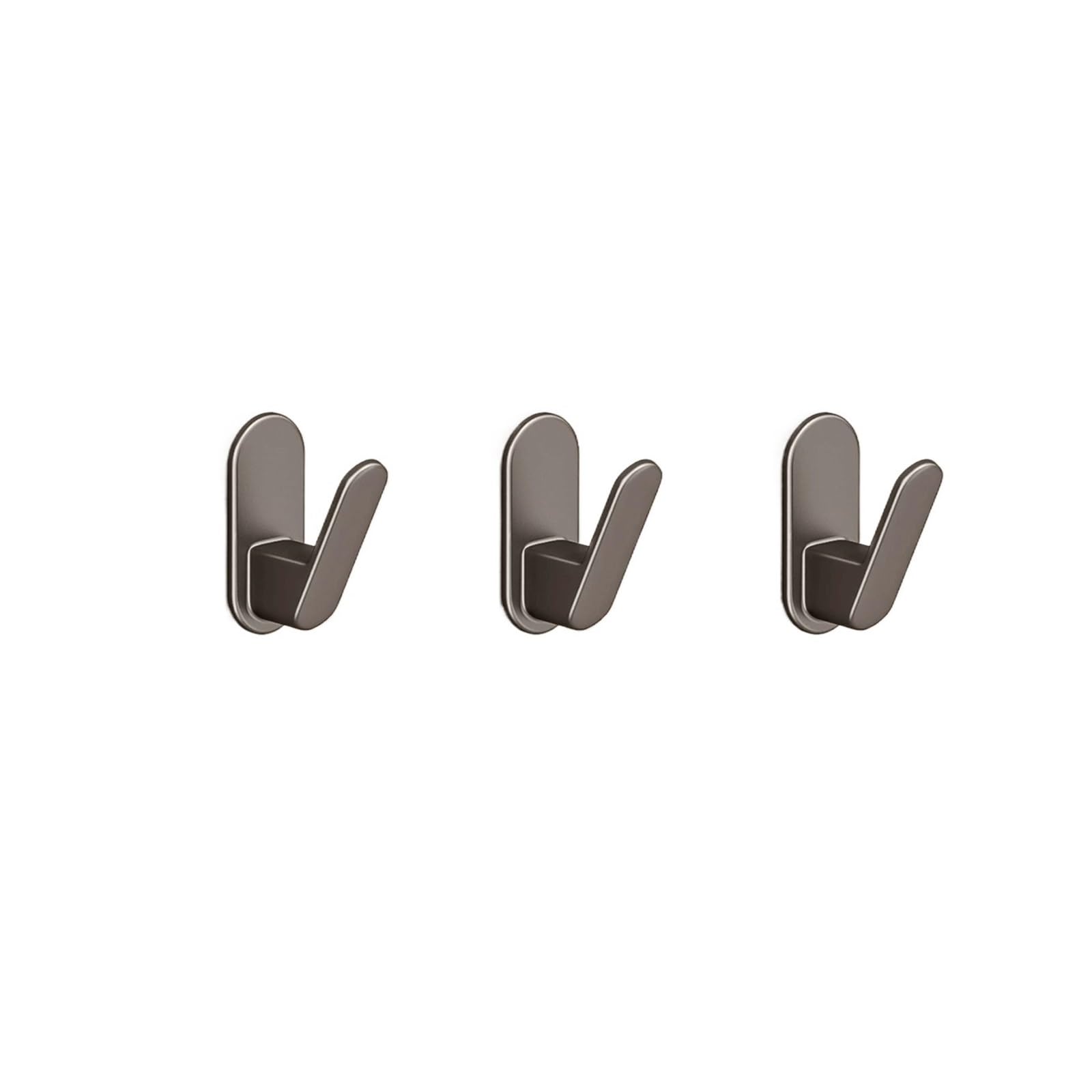 E7v2t9k6 Gris Wall Coat Hanger Wall-Mounted Coat Rack With Hooks That Can Be Mounted Behind A Door; Suitable For Wardrobes And Shoe Cabinets Space-Saving