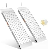 Amazon | gardhom 車椅子 用 スロープ 二段伸縮 長98.5/183CM 幅19cm