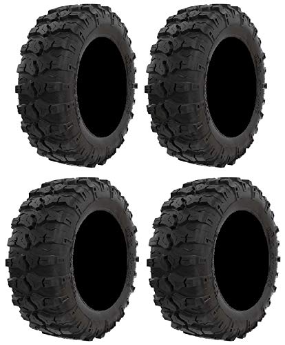 Image of Full set of Pro Armor Dual Threat (10ply) 29x9-14 and 29x11-14 ATV Tires (4)