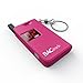 BACtrack Keychain Breathalyzer (Pink) | Ultra-Portable Pocket Keyring Alcohol Tester for Personal Use